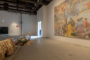 Exhibition view: Alioune Diagne, _Bokk - Bounds_, Senegal Pavilion, The 60th International Art Exhibition, La Biennale di Venezia, Venice (20 April–24 November 2024). Courtesy La Biennale di Venezia. Photo: Andrea Avezzù.